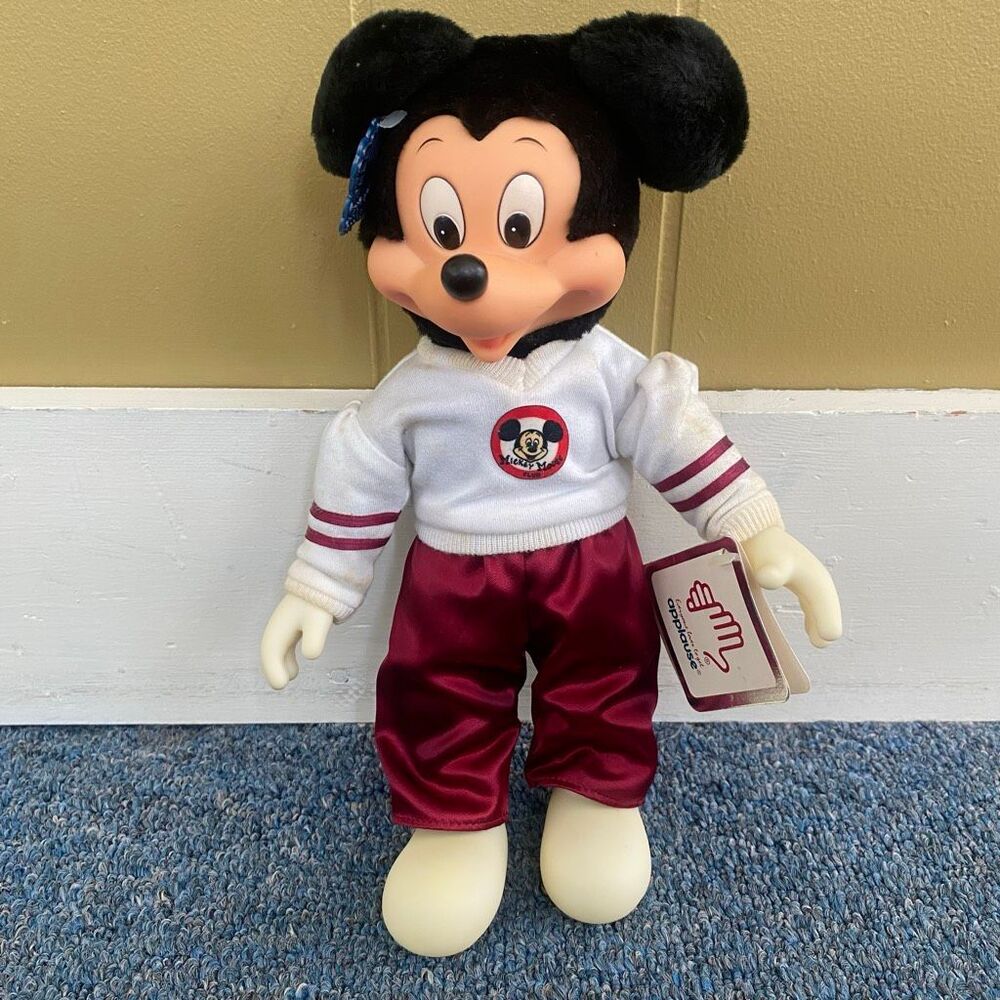Mickey mouse 1978-1986 Vintage plush applause doll